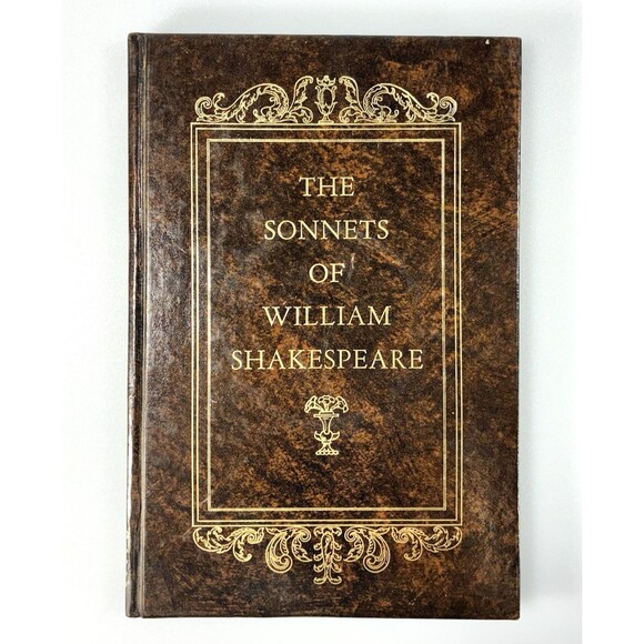 The Sonnets of William Shakespeare By Avenel Books Vintage 1961 Hardcover - Picture 1 of 8